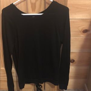 Lululemon Tie Back Sweater